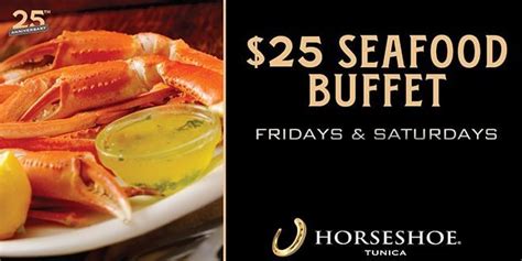 horseshoe casino seafood buffet